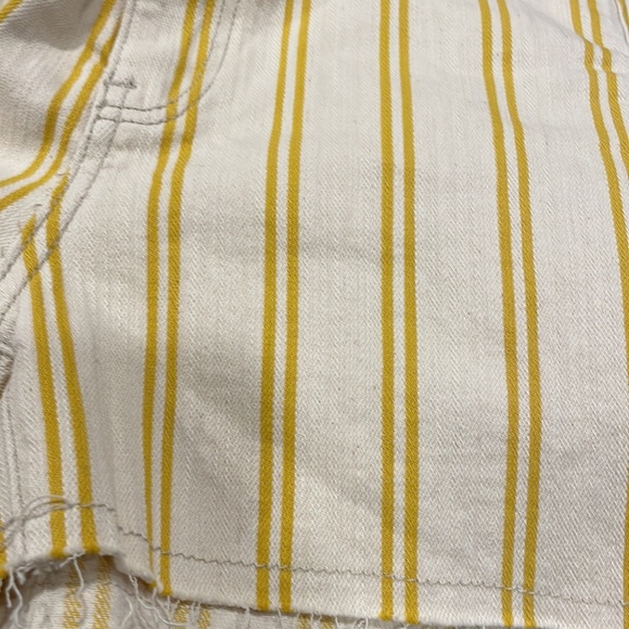Anthropologie Pilcro Striped Denim Shorts - Picture 9 of 13